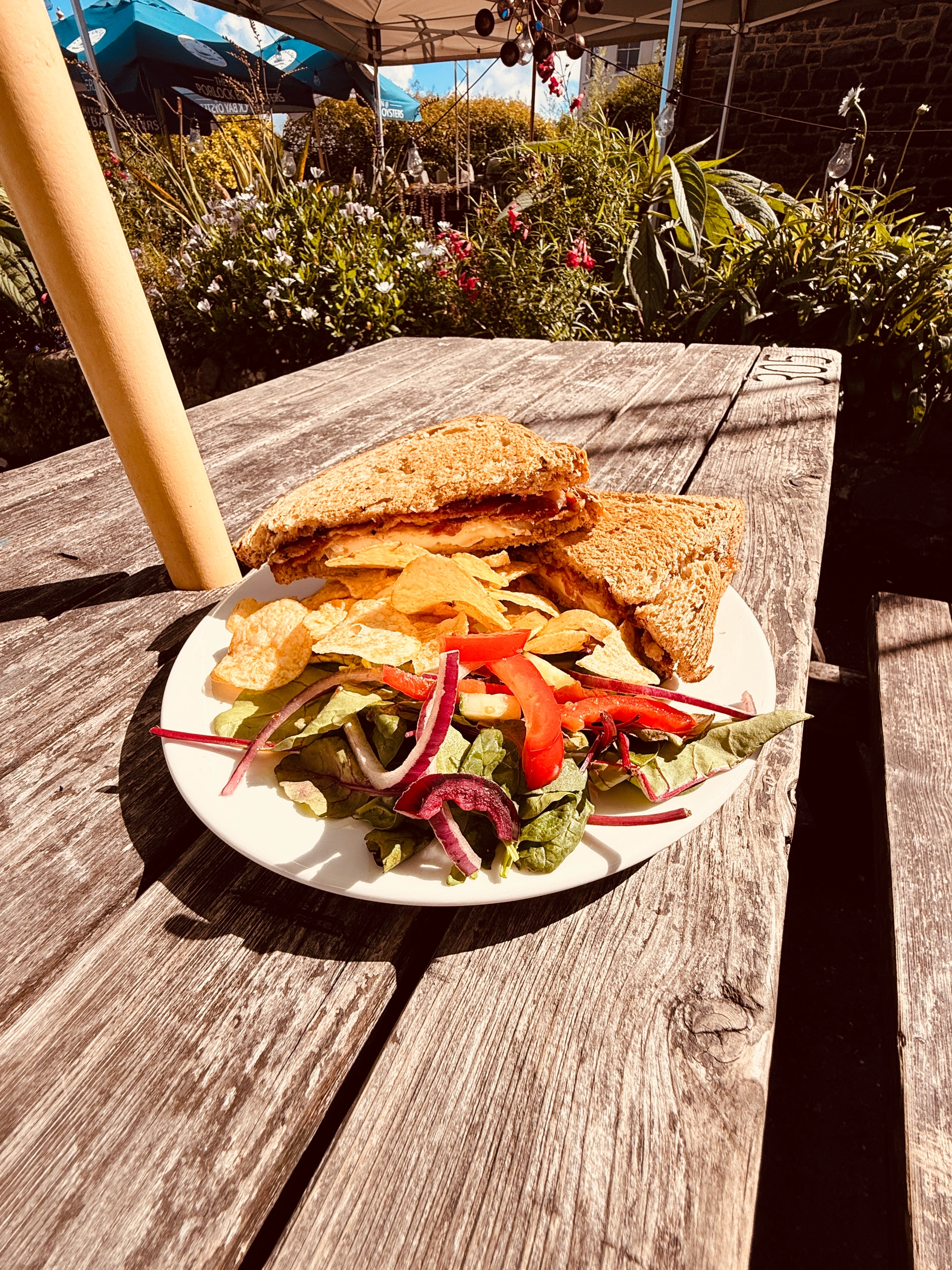 Lunch in the Beer Garden